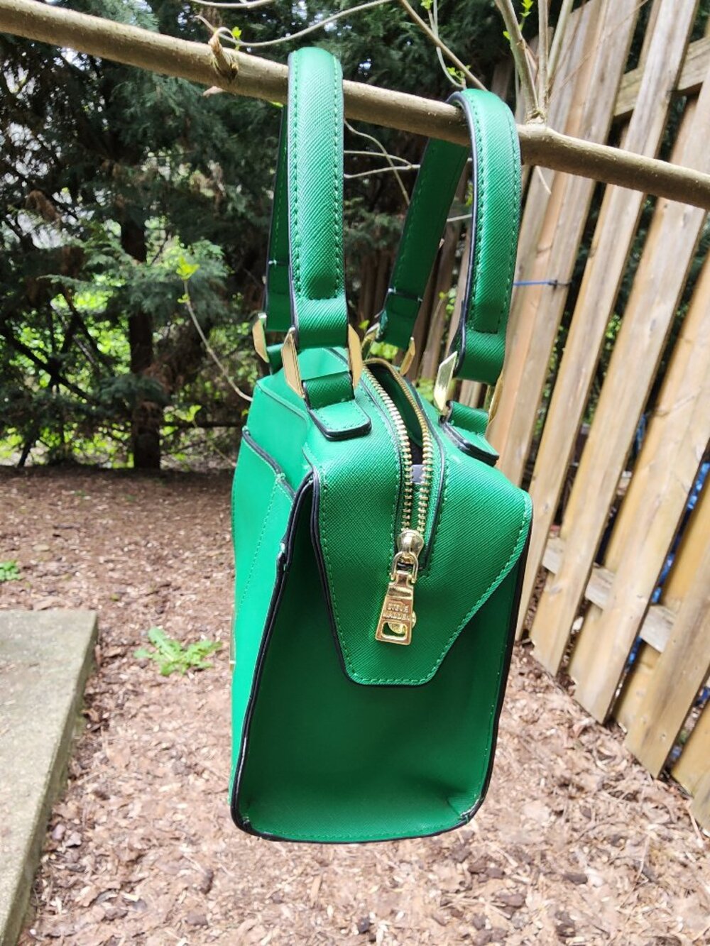 GUC Women's Steve Madden Kelly Green satchel crossbody bag - Picture 10 of 16